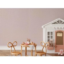 Soft Pembe Dikey Çizgili 16 M2 Duvar Kağıdı 55235