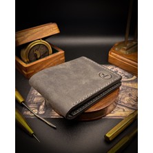 El Yapımı Hakiki Deri Cüzdan - Bifold Klasik