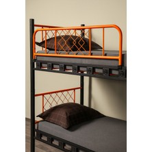 Ranza Yatak Bariyeri, Güvenli ve Renkli Koruma, 90X122X36 cm Turuncu