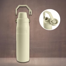 Kale Termos 720 ml Paslanmaz Çelik Çift Katmanlı Termos Krem