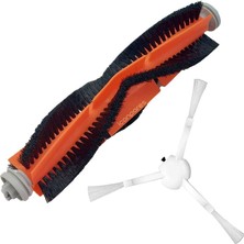 Xiaomi Ile Uyumlu Mi Robot Vakum 2 Pro + Robot Süpürge Ana Rulo Fırça Yan Fırça