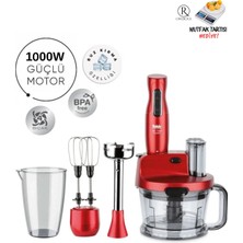 Güçlü 1000 W Blender Seti, Çok Fonksiyonlu Mutfak Robotu ve Buz Kırma Özelliği