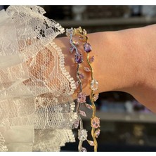 Moderncevher Ebedi Çiçeklenme" Sarmaşık Bilezik Serisi