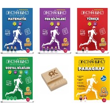 Newton Yayınları Newton 6. Sınıf Kondisyon Matematik Fen Türkçe Sosyal ve Paragraf Haftalık Denemeler 5li Set