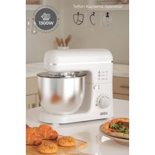 Güçlü 1300W, 5l Çok Fonksiyonlu Stand Mikser ile Mutfakta Kolaylık