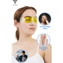 Fixicure Buz Göz Maskesi Göz Altı Torbası Giderici Sıcak ve Soğuk Kompres Termojel Göz Şişliği Uyku Bandı