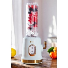 Çift Şişeli Çok Fonksiyonlu Smoothie Blender Öğütücü, Hafif ve Kullanışlı