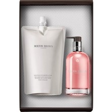 Molton Brown Delicious Rhubarb-Rose El Yıkama Refill Hediye Seti
