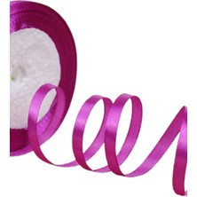 Saten Kurdele 3 cm 10 Metre Fuşya