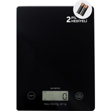 Dijital Cam Mutfak Tartısı Hks-03, Hassas ve Şık Ölçüm Cihazı