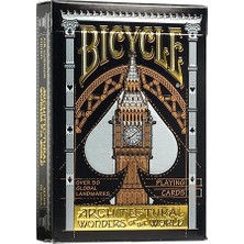 Bicycle Seti + Bicycle® Architectural Wonders Of The World Oyun Kağıdı K... + 6 Deste