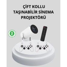 Wi-Fi 6 ve Bluetooth 5.0 Destekli 4K Akıllı Projeksiyon Cihazı - EC001Z-56BU15