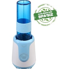 Vestel Pratik ve Şık Düş Mavisi Çift Kişilik Blender, Sağlıklı Içecekler Için Ideal