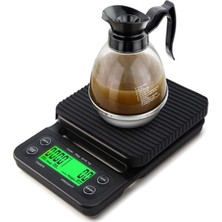 Hassas Elektronik Kahve Tartısı, Mutfak Terazisi, 3kg / 0,1gr Özellikli