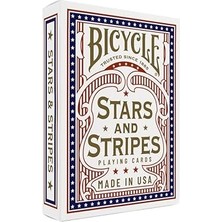 Bicycle Seti + Bicycle Stars And Stripes Oyun Kartları + 8 Deste