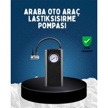 Elektrikli Hava Kompresörü Type-C USB Şarjlı Çok Fonksiyonlu Lastik Pompası - EC001Z-569YI4