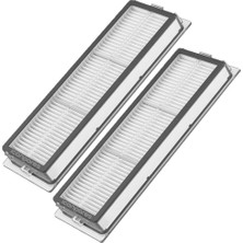 Xiaomi Ile Uyumlu Mi Robot Vacuum-Mop 2 Ultra STYTJ05ZHMHW Robot Süpürge Hepa Filtre 2 Adet