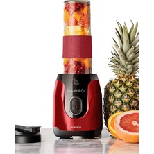 Taşınabilir Kişisel Smoothie Blender, Enerjik ve Şık Rouge Red Renk