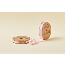 Biye Saten Katlı 007 Pembe 2 cm 25 Metre %100 Polyester