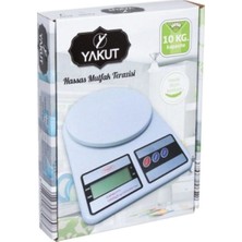 Yüksek Hassasiyetli Dijital Mutfak Terazisi 10 kg Kapasiteli