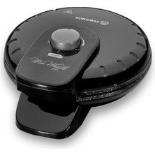 Mia Waffle Makinesi Siyah, Pratik ve Şık Tatlı Hazırlama Aracı