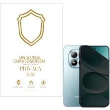 Microcase Xiaomi Redmi Note 15 Pro ile Uyumlu Privacy Gizlilik Filtreli Hayalet Nano Ekran KORUYUCU-EKM110