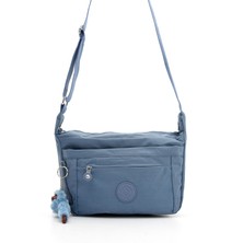 Sargınlar Sanmorris Kadın Suya Dayanıklı Kumaş Çok Gözlü Çapraz Askılı Okul Seyahat ve Omuz Çantası