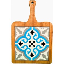 El Yapımı Doğal Ahşap Sunum Tahtası, Şık ve Dayanıklı Tasarım