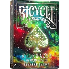 Bicycle Seti + Bicycle Stargazer Nebula Oyun Kartları + 5 Deste
