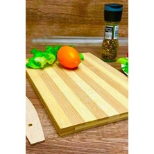 Bambu Kesme Tahtası, Kaymaz ve Şık, Tezgah Üstü Kesim Seti, 2'li