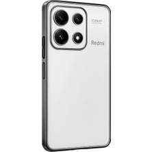 Eco Port Xiaomi Poco X6 Pro Kılıf Razer Lensli Silikon - Gümüş