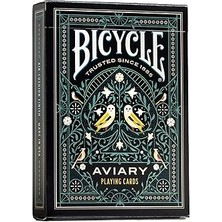 Bicycle Seti + Bicycle Aviary Oyun Kartları + 6 Deste