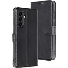 Eco Port Samsung Galaxy A56 Kılıf Trend S Plus Kapaklı Kılıf - Siyah