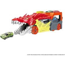 Hot Wheels Seti + Hot Wheels Fırlatıcı ve Taşıyıcı Ejderha Hot Wheels™ Şehr... + 4 Ürün