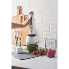 Şık Krem Gold Renkli Çok Fonksiyonlu Blender Seti, Pratik Kullanım