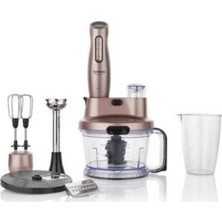 Çok Fonksiyonlu Çoklu Blender Seti, Şık Rosegold Tasarım, Pratik Kullanım