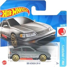 Hot Wheels Seti + Hot Wheels Tekli Arabalar '88 Honda Cr-X HKJ17 + 1 Ürün