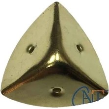 Aspata Store Buğz Dekoratif, Kutu, Sandık Köşesi - 45X28 Mm, Büyük, Sarı, 100 Adet