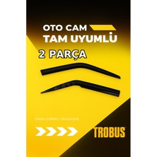 TROBUS Scania G-P-R-L Serisi Kısa Model 2002 Tam Uyumlu Mügen Cam Rüzgarlığı 2'li