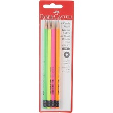 Faber-Castell Seti + Faber-Castell Candy Silgili Kurşun Kalem + 28 Ürün