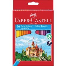 Faber-Castell Seti + Faber-Castell 36 Renk Boya Kalemi, Canlı ve Parlak Renkle... + 1 Ürün