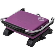 Döküm Lila Organik Tost Makinesi Temizleme Fırçası Hediye