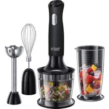 Matte Black El Blender Seti, Güçlü ve Şık Tasarım, Çok Fonksiyonlu Kullanım