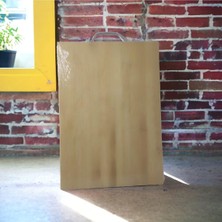 Bambu Doğrama Tahtası, Sebze Meyve ve Et Için 24-34 Cm, Dayanıklı ve Şık