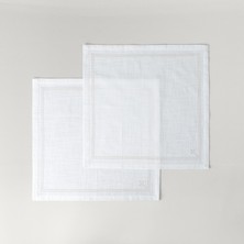 Linens Dove 45X45 cm 2'li Peçete Kırık Beyaz