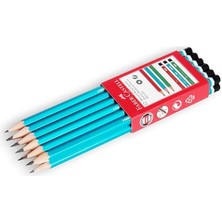 Faber-Castell Seti + Faber-Castell Köşeli Mercanlı Kurşun Kalem 12’li, Hb Dere... + 1 Ürün