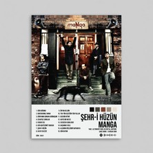 Orendart Manga - Şehr-I Hüzün Albüm Spotify Çerçeveli - Çerçevesiz Poster Tablo