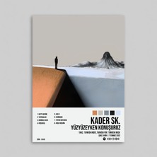 Orendart Yüzyüzeyken Konuşuruz - Kader Sk. Albüm Spotify Çerçeveli - Çerçevesiz Poster Tablo