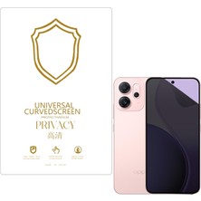 Microcase Oppo Reno 14F ile Uyumlu Privacy Gizlilik Filtreli Hayalet Nano Ekran KORUYUCU-EKM110
