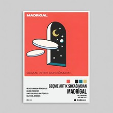 Orendart Madrigal - Geçme Artık Sokağımdan Spotify Çerçeveli - Çerçevesiz Poster Tablo